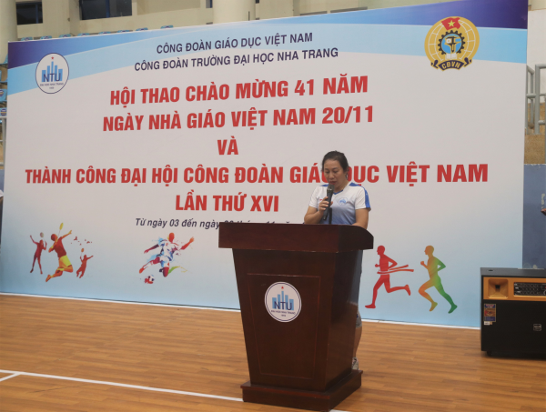 Hội thao chào mừng Ngày Nhà giáo Việt Nam 20/11