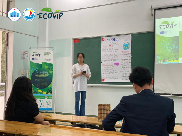 Chuỗi Workshop mở rộng về Ứng dụng phương pháp xây dựng và trình bày ý tưởng khởi nghiệp trong du lịch sinh thái thuộc Dự án ECOViP 