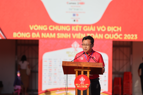 Khai mạc vòng chung kết Giải vô địch Bóng đá nam sinh viên toàn quốc 2023 tại Trường ĐH Nha Trang
