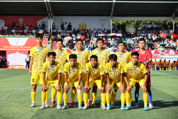 Khai mạc vòng chung kết Giải vô địch Bóng đá nam sinh viên toàn quốc 2023 tại Trường ĐH Nha Trang