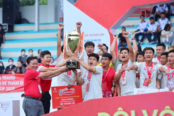 Bế mạc SV CUP 2023: Trường Đại học Sư phạm Thể dục Thể thao Hà Nội lên ngôi vô địch