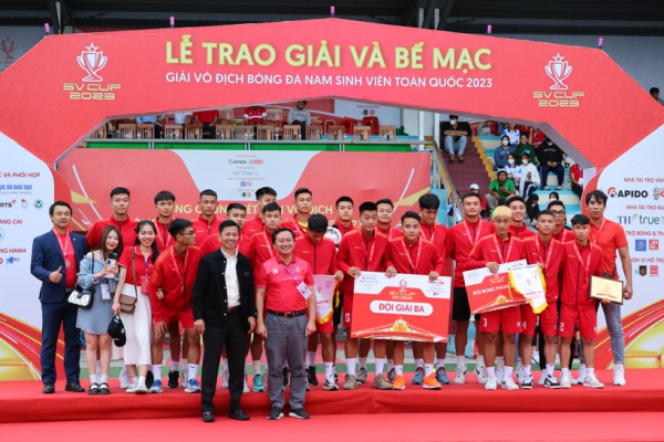 Bế mạc SV CUP 2023: Trường Đại học Sư phạm Thể dục Thể thao Hà Nội lên ngôi vô địch