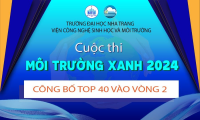 40 đội thi sẽ tham gia vòng Bán kết cuộc thi Môi trường xanh 2024