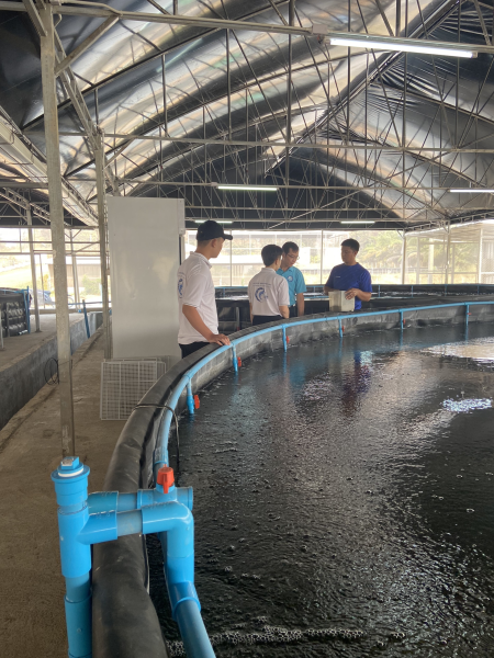 Sinh viên Viện Nuôi trồng Thủy sản, Trường Đại học Nha Trang, tham gia chương trình trao đổi sinh viên tại Thái Lan