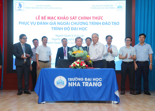 Bế mạc khảo sát chính thức 03 chương trình đào tạo tại Trường ĐH Nha Trang