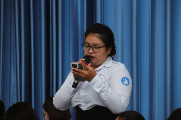 Hội nghị đối thoại giữa lãnh đạo Nhà trường với sinh viên năm học 2023 – 2024