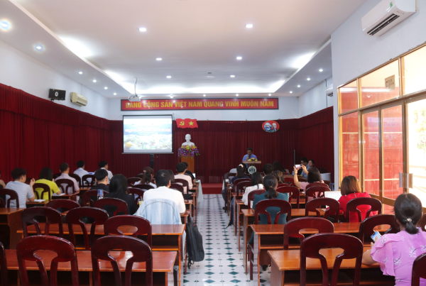 Tập huấn “Đổi mới sáng tạo trong việc giải quyết vấn đề ô nhiễm nhựa”