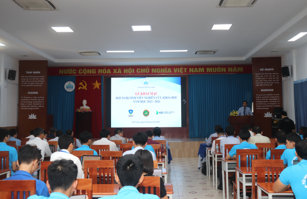 19 đề tài tham gia Hội nghị Sinh viên nghiên cứu khoa học năm học 2023 – 2024