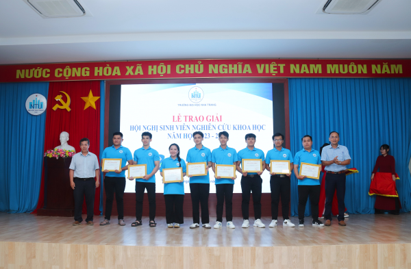 19 đề tài tham gia Hội nghị Sinh viên nghiên cứu khoa học năm học 2023 – 2024