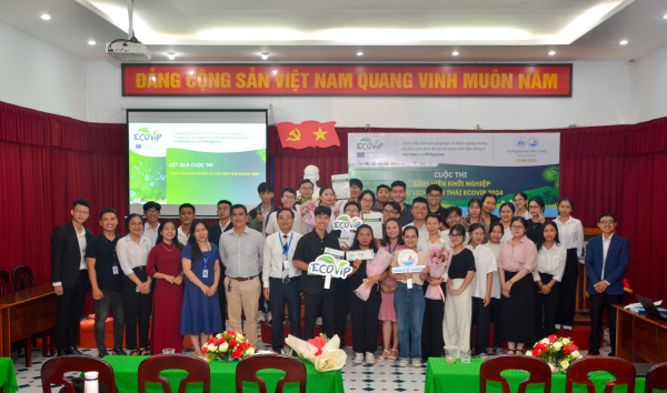 Dự án Farm Together đạt giải Nhất cuộc thi “Khởi nghiệp Du lịch sinh thái ECOViP 2024”