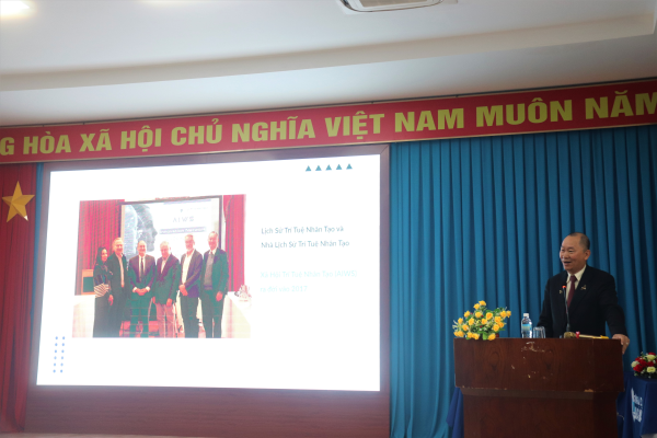 Diễn đàn “Khánh Hòa tạo đột phá từ trí tuệ Nhân tạo (AI)” diễn ra tại Trường ĐH Nha Trang