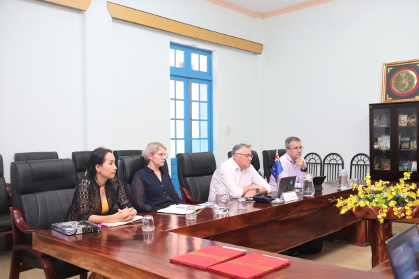 Ký kết hợp tác giữa Trường Đại học James Cook, Australia và Trường Đại học Nha Trang