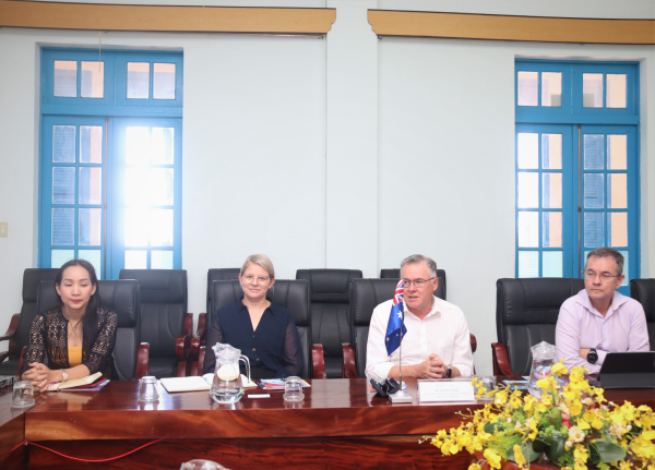 Ký kết hợp tác giữa Trường Đại học James Cook, Australia và Trường Đại học Nha Trang
