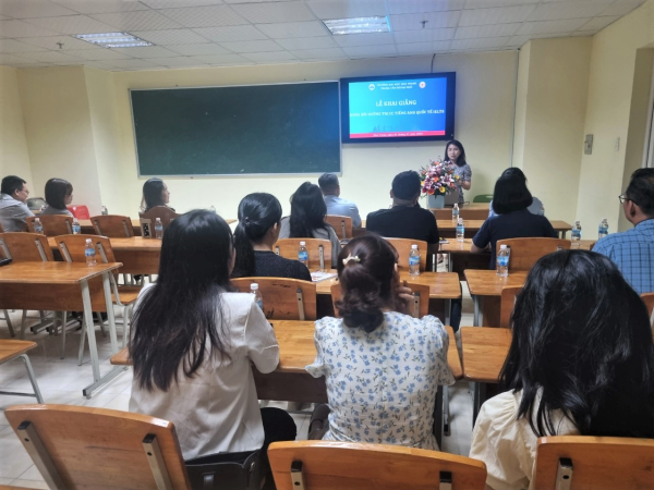 Khai giảng khóa học IELTS 5.5+ tại Trường Đại học Nha Trang