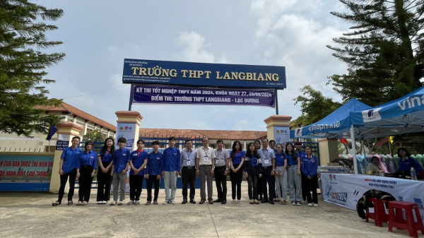 Trường Đại học Nha Trang tham gia Đoàn kiểm tra công tác Coi thi Kỳ thi tốt nghiệp trung học phổ thông năm 2024 tại tỉnh Lâm Đồng