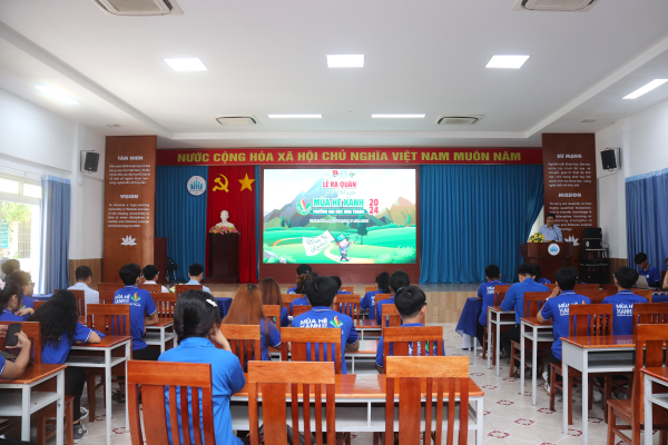 Lễ ra quân Chiến dịch tình nguyện Mùa hè xanh 2024