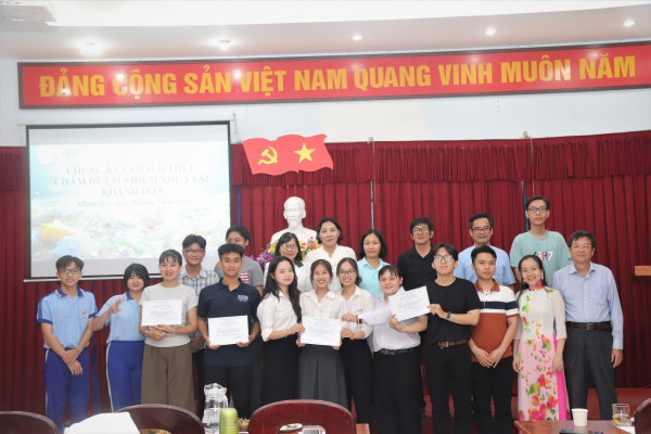Trường Đại học Nha Trang phối hợp Chương trình phát triển Liên Hiệp Quốc (UNDP) tổ chức Vòng chung kết Cuộc thi Thử thách chấm dứt ô nhiễm nhựa tại Khánh Hòa