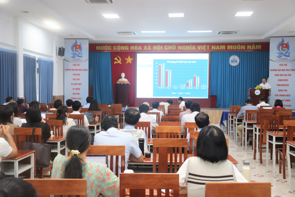 Trường Đại học Nha Trang tổ chức  Hội nghị về giải pháp thúc đẩy hoạt động khoa học công nghệ