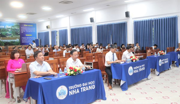 Trường Đại học Nha Trang tổ chức  Hội nghị về giải pháp thúc đẩy hoạt động khoa học công nghệ
