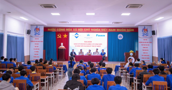 Lễ trao tặng thiết bị và giao lưu giữa doanh nghiệp và sinh viên ngành Kỹ thuật nhiệt lạnh, Khoa Cơ khí, Trường Đại học Nha Trang