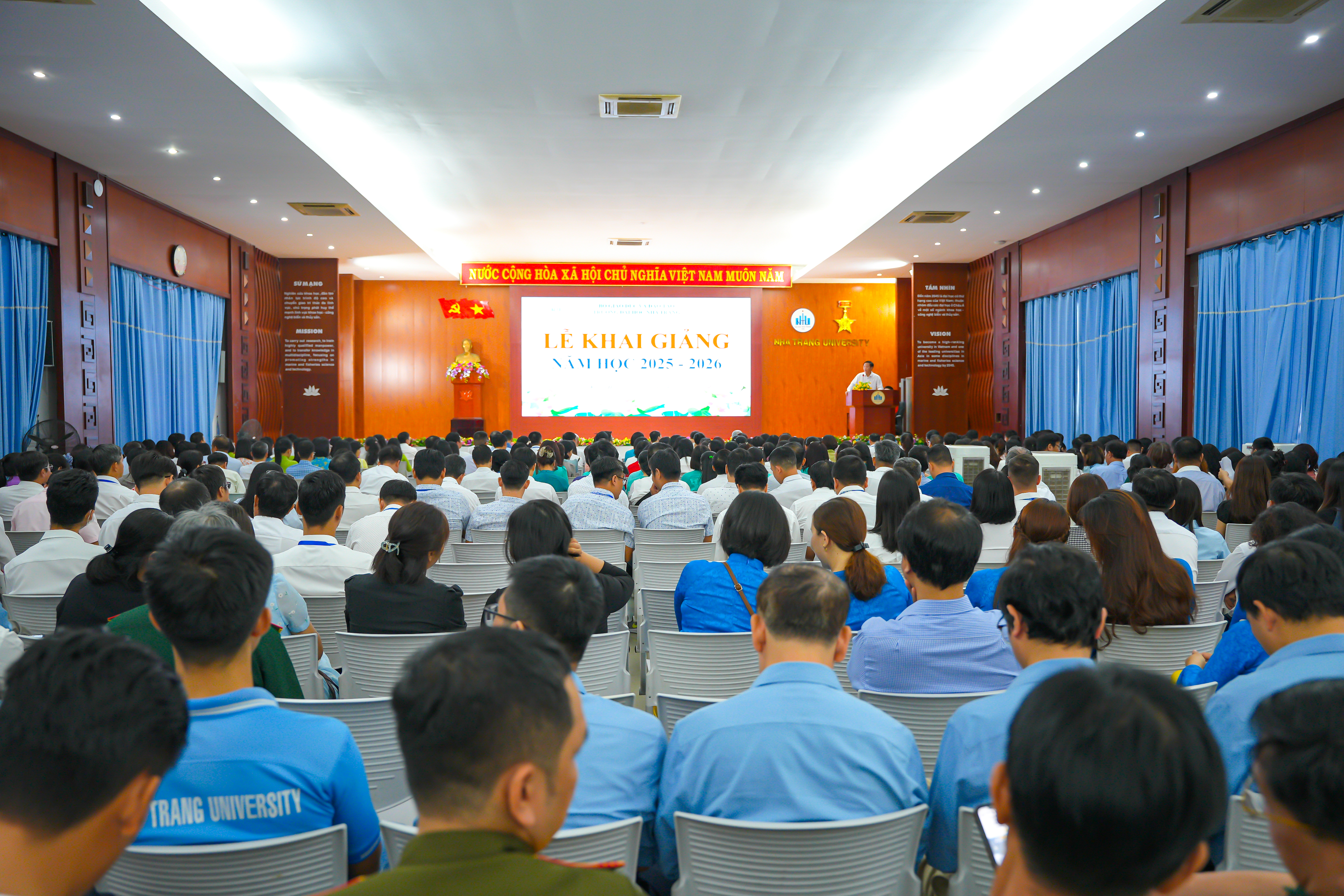 Trường Đại học Nha Trang long trọng tổ chức  Lễ Khai giảng năm học 2025–2026