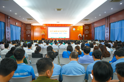 Trường Đại học Nha Trang long trọng tổ chức  Lễ Khai giảng năm học 2025–2026